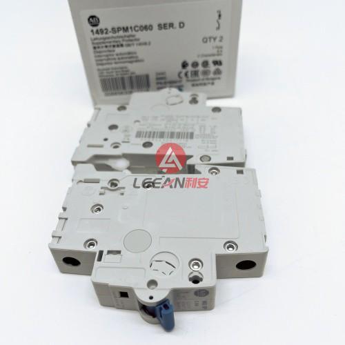AB Allen Bradley MCCB  Single Pole​ Miniature Supplementary Circuit Breaker 1492-SPM1C060 New