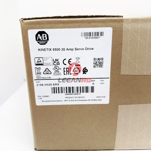 AB Allen Bradley KINETIX 5500 20Amp Servo Drive 2198-H025-ERS Servomotor Driver New