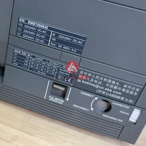 ABB SACE Emax E2 Circuit Breaker E2N-20 2000A Voltage 220-240V DC-AC Customized Automatic Type New 