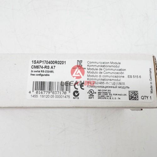 ABB Communication Module CM574-RS Free Configurable Serial Interface Modules 1SAP170400R0201 for AC500 PLC New