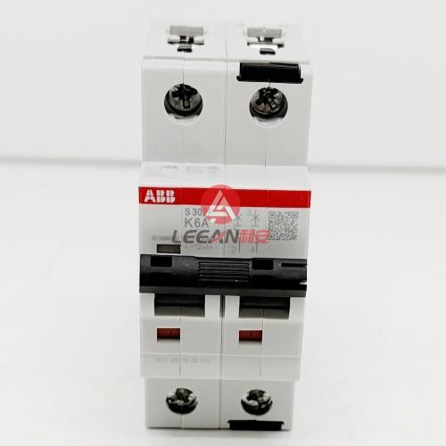 ABB S300P Moulded Case Circuit Breaker S302P-K6 Miniature Breakers 2CDS382001R0377 MCB 2P 6A New