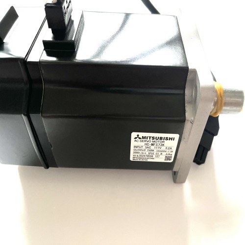 750W Mitsubishi Electric AC Servo Motor HC-MFS73K Input 3AC 117V 5.2A 3000rpm