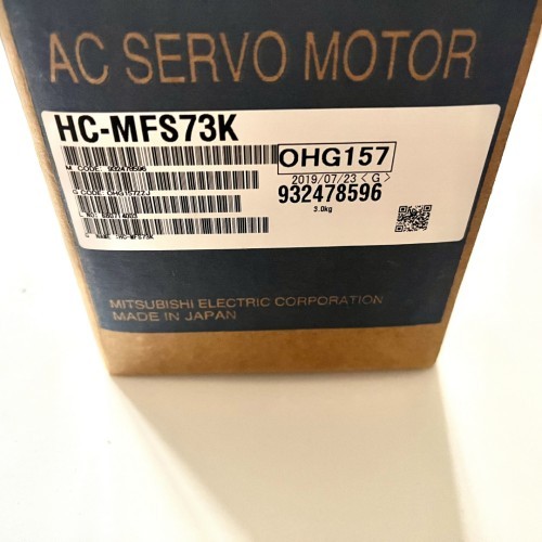 750W Mitsubishi Electric AC Servo Motor HC-MFS73K Input 3AC 117V 5.2A 3000rpm
