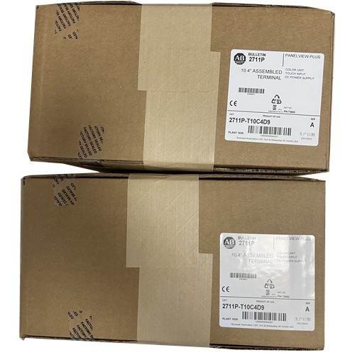 ALLEN BRADLEY PanelView Plus 1000 Touch Screen 2711P-T10C4D9 New HMI Operator Terminal