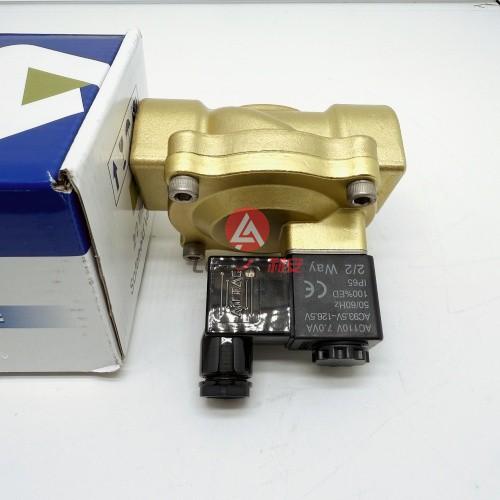 Airtac 2/2 Way Solenoid Valve 2V250-25 Electric Directional Fluid Control Valves 0.5-10bar AC110V New