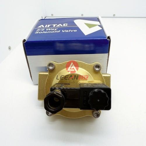 Airtac 2/2 Way Solenoid Valve 2V250-25 Electric Directional Fluid Control Valves 0.5-10bar AC110V New