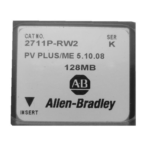 Allen-Bradley PanelView Plus PanelView Plus 6 Operator Terminal Accessory 2711P-RW2 Internal Compact Flash Card 128 MB