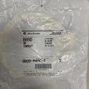 Allen-Bradley 4-PIN DC Micro Cable 889D-M4AC-2 889D-F4AC-2 QD Cordset Straight 2 Meter