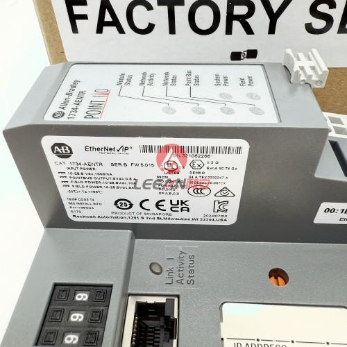 AB Allen Bradley POINT I/O Dual Port Network Adaptor 1734-AENTR EtherNet/IP Adapter Module New