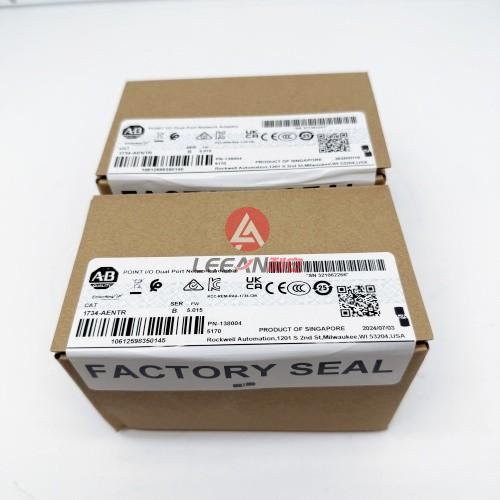 AB Allen Bradley POINT I/O Dual Port Network Adaptor 1734-AENTR EtherNet/IP Adapter Module New