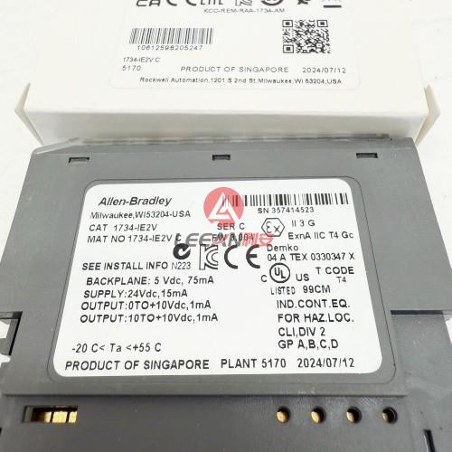 AB Allen Bradley POINT I/O 2 Current and 2 Voltage Input Analog Module 1734-IE2V PLC Modules New
