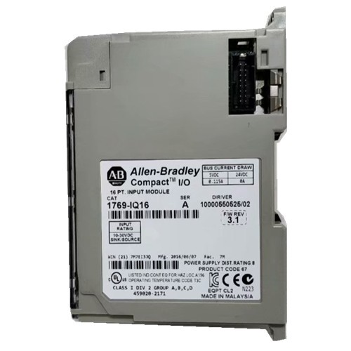 Allen-Bradley Compact 24Vdc Sink Source Input Module 1769-IQ16 AB Digital Modules