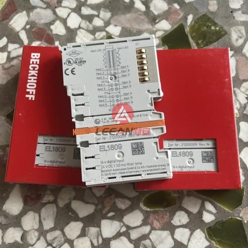 BECKHOFF 16-channel EtherCAT Digital Input Terminal EL1809 PLC Module 24VDC 3ms Filter Time New