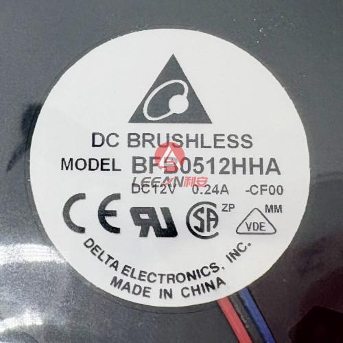 DELTA Electronics DC Brushless Cooling Fan BFB0512HHA-CF00 Blower DC12V 0.24A 1.92W New