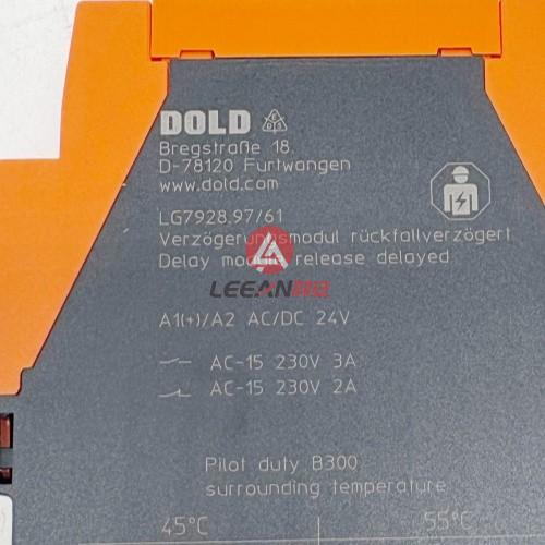 DOLD Time Delay Extension Module LG7928.97/61 Release Delayed Relay AC/DC24V 3-30S New