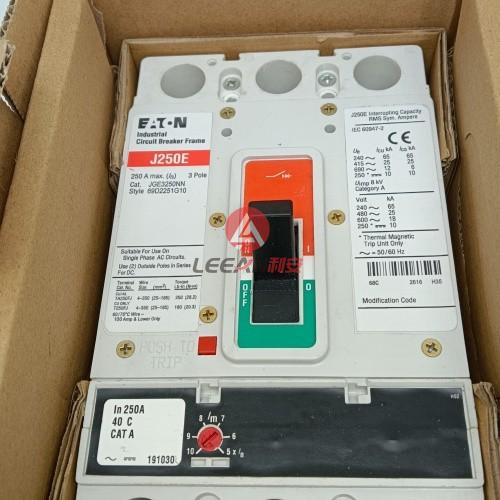 EATON Moulded Case Circuit Breakers J250E Thermal magnetic Type JGE3250NN  New