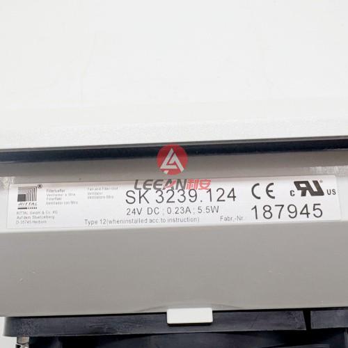 Rittal FILTERLUFTER SK Series Filter Fan SK3239.124 with Ebmpapst DC Tubeaxial Fan 4414M 24VDC 0.23A 5.5W New