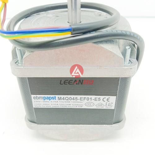 EBMPAPST 34W AC Motor M4Q045-EF01-E5 Fan Motors 230V 50/60Hz 1300/1550 RPM New