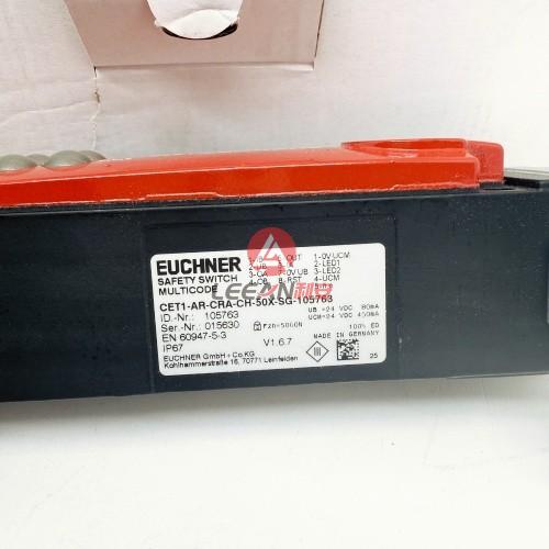 EUCHNER Multicode Non-contact Safety Switch CET1-AR-CRA-CH-50X-SG-105763 24VDC New