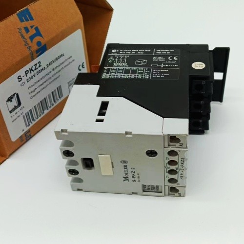 Eaton Moeller High Capacity Contact Module S-PKZ2 Contactor with 1NO 1NC Auxiliary 220-240VAC 50/60Hz