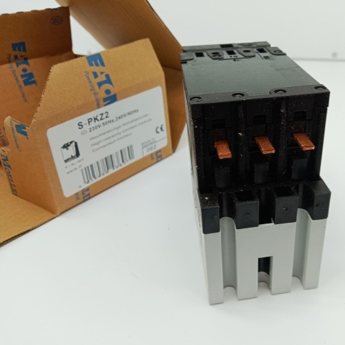 Eaton Moeller High Capacity Contact Module S-PKZ2 Contactor with 1NO 1NC Auxiliary 220-240VAC 50/60Hz