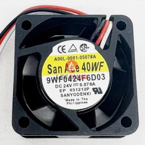 FANUC Cooling Fan A90L-0001-0507#A SANYO DENKI San Ace 40WF 9WF0424F6D03 DC24V 0.076A New