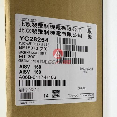 Fanuc 11KW Industrial CNC Axis Servo Amplifier A06B-6117-H106 aiSV Servomotor Drive New