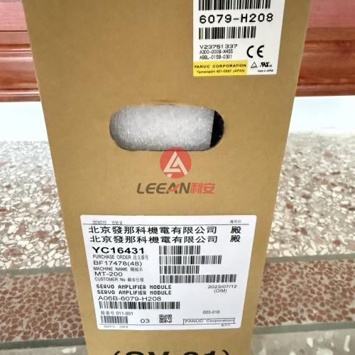 FANUC Industrial CNC 2 AXIS ALPHA Servo Amplifier Module A06B-6079-H208 Servomotor Drive 9.5KW New
