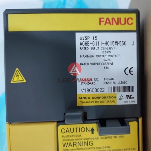 FANUC CNC 17.5KW Servo Drive A06B-6111-H015#H550 Servomotor Driver Amplifier New