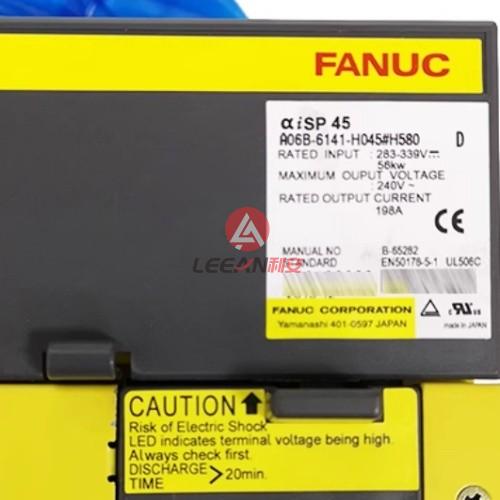 Fanuc 56KW AiSP-45 ALPHA i Spindle Amplifier Module A06B-6141-H045#H580 Servo Drive New