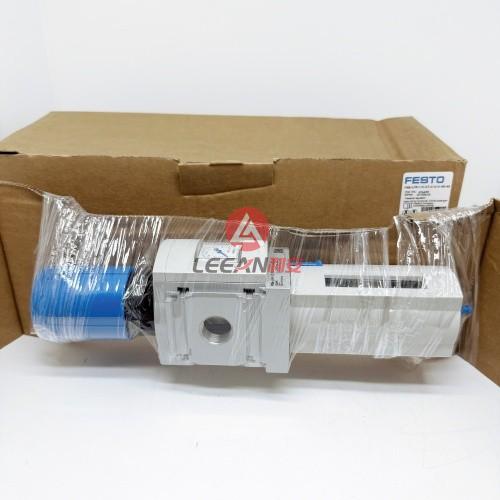 FESTO 526490 Compressed Air Filter Regulator MS6-LFR-12-D7-E-U-V-RG-AS Pressure Valves New