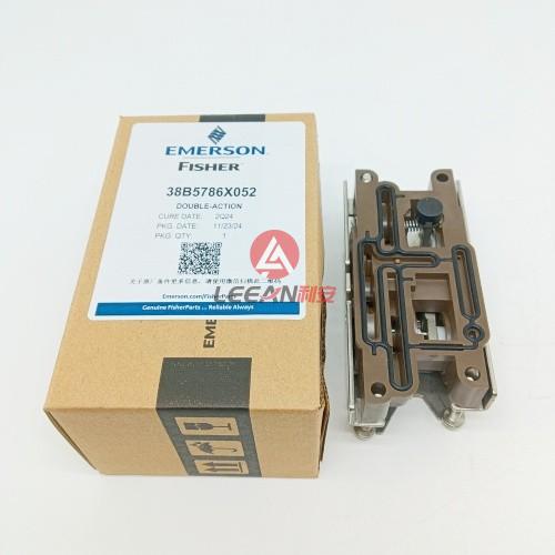 Emerson Fisher Relay Assembly Module 38B5786X052 Control Valve Accessory Double Acting New