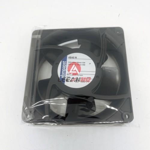 EBMPAPST Square Tubeaxial Fans 4840N Dual N-Channel AC Axial Cooling Fan  2 Terminals 115VAC 10W New