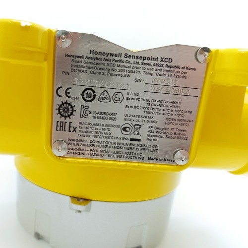 Honeywell Sensepoint XCD Transmitter SPXCDALMTXT Hydrogen Sulfide 0-50ppm without Sensor