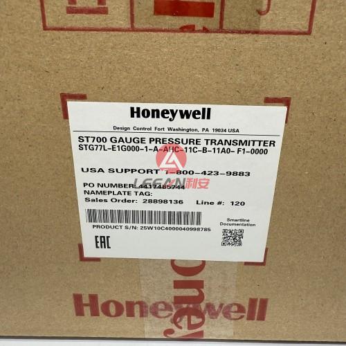 Honeywell SmartLine Gauge Pressure Transmitter STG77L-E1G000-1-A-AHC-11C-B-11A0-F1-0000 New