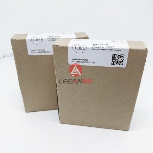 IFM Electric Switching Amplifiers NO533A for Namur Sensors NV1221/24VDC/RL/1D/1G New