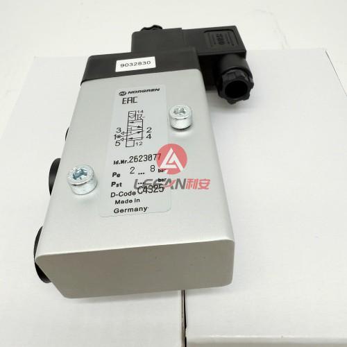 IMI Norgren Indirect Solenoid Actuated Spool Valve 2623077 with Coil 3032 Valves 24VDC New Original
