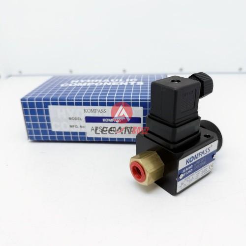 KOMPASS Adjustable Pressure Switch APSD-40-1 Relay Hydraulic DC30V 4A AC250V 3A New