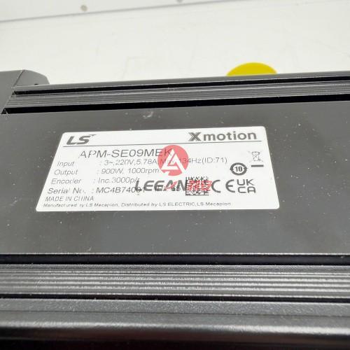 LS Xmotion APM Series Industrial AC Servo Motor APM-SE09MEK Servomotors 900W Speed 1000RPM New