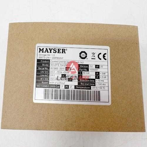 MAYSER Safety Control Unit SG-EFS 104-ZK2/1 1000841 for Sensors with 1k2 AC/DC 24 V New