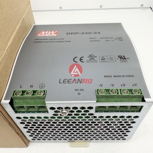 MEAN WELL 240W Single Output Industrial DIN RAIL Power Supply DRP-240-24 Switching Regulator New