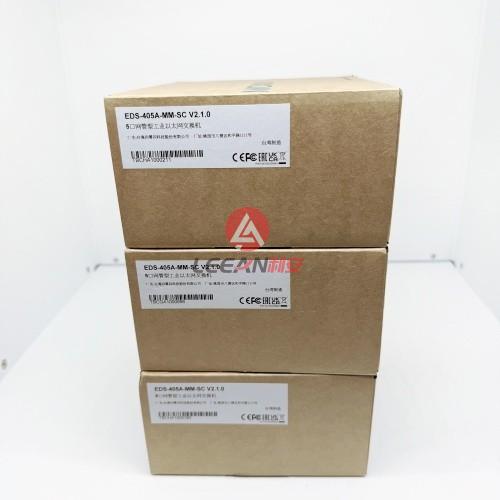 MOXA Layer 2 Managed Switches EDS-405A-MM-SC Entry-level managed Ethernet Switch 24VDC New