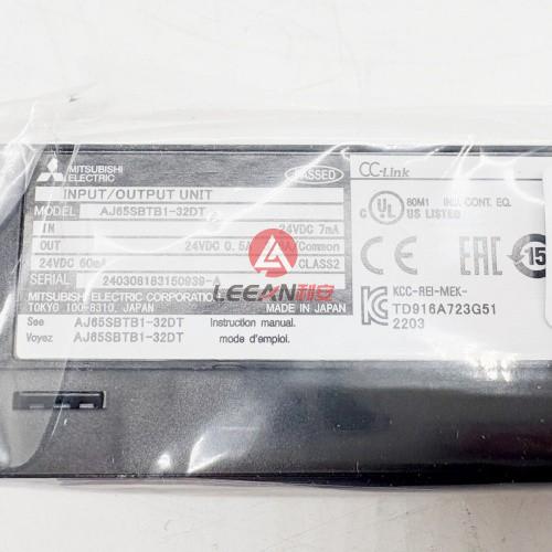 Mitsubishi Electric Digital I/O Module AJ65SBTB1-32DT PLC CC-Link Input Output Module 16 inputs 5mA New