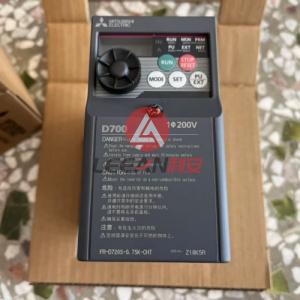 Mitsubishi Electric Frequency Inverter FR-D720S-0.75K-CHT Single Phase 0.75KW AC200-240V 50/60Hz New