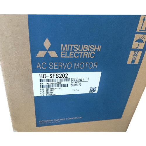 Mitsubishi MELSERVO-J2S 2kW HC-SFS series Servomotor HC-SFS202