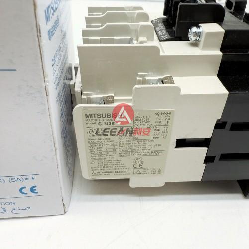 Mitsubishi S-N Series Magnetic Contactor S-N35 Non-Reversing AC Contactors Coil 208-220V 50/60Hz New