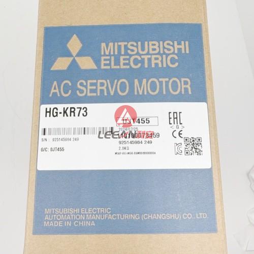 Mitsubishi Electric Industrial AC Servo Motor HG-KR73 MELSERVO-J4 Rotary Servomotor 750W 3AC 109V 4.8A New