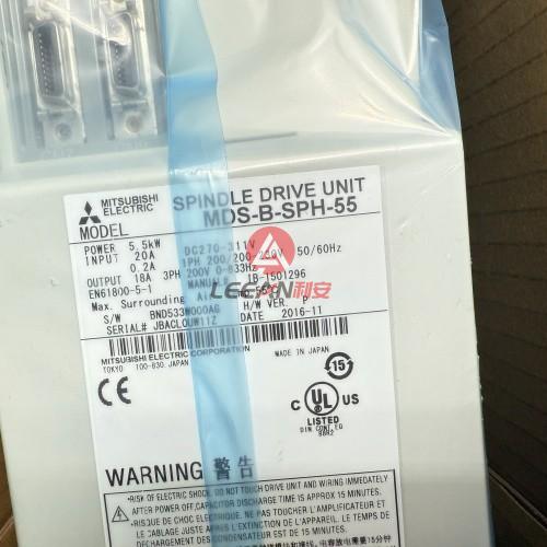 Spare Part for Mitsubishi CNC Servo Drive Unit MDS-B-SPH-55 Industrial Servomotor Driver 5.5KW New