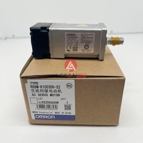 OMRON 100W Industrial AC Servo Motor R88M-K10030H-S2 Input 78V 1.1A 3000RPM New