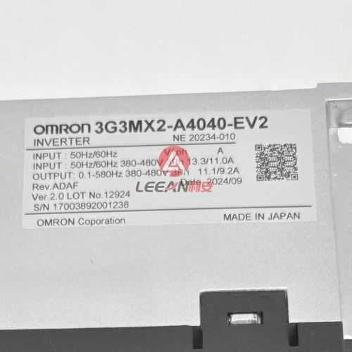 Omron MX2-EV2 Inverter Drive 3G3MX2-A4040-EV2 Vector Compact Inverters 4.0/5.5 kW 9.2/11.1 A 380-480V New